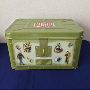 Vintage GI Joe Action Soldier Collectible Storage Tin